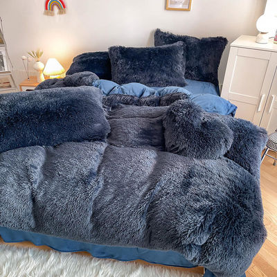 Kerst Luxe Shaggy Super Soft Warm Mink Velvet Bedden voor de Herfst Winter