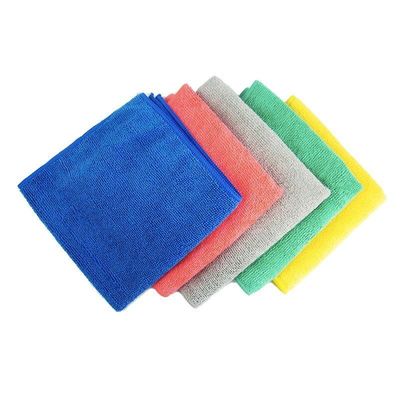 Duurzame reinigingsoplossingen 40x40 Kleurrijke auto-detailleerde microvezelreinigingsdoek