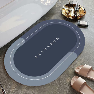 Afbeelding toont badkamer vloer badmat resistent badmat tapijt voor douche kamer