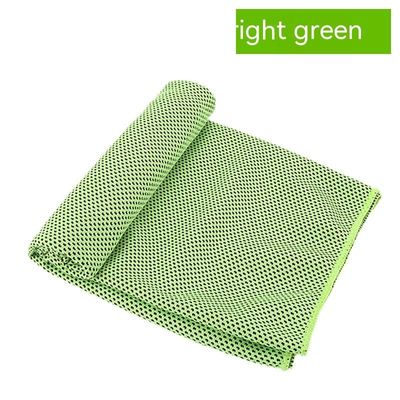 Sportverkoelingshanddoek Custom Logo Snelle droge microfiber handdoek voor Yoga Beach Fitness