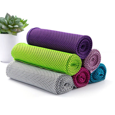 Alle leeftijden koelhanddoek voor thuis Hotel Reisende Spa Honoson ademend koel handdoek