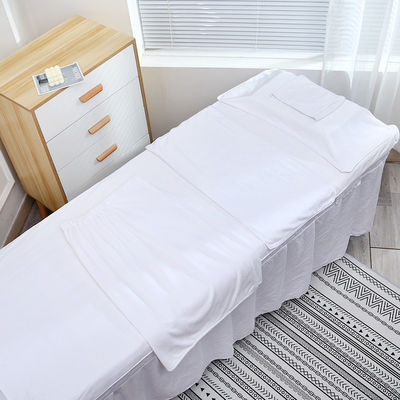 5 stukken van microfiber baddoek set perfect voor gezichtsreiniging en luxe spa behandeling