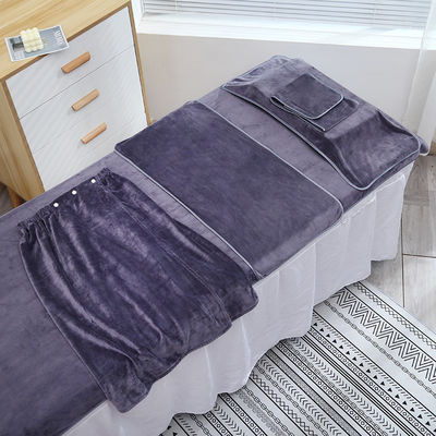 5 stukken van microfiber baddoek set perfect voor gezichtsreiniging en luxe spa behandeling