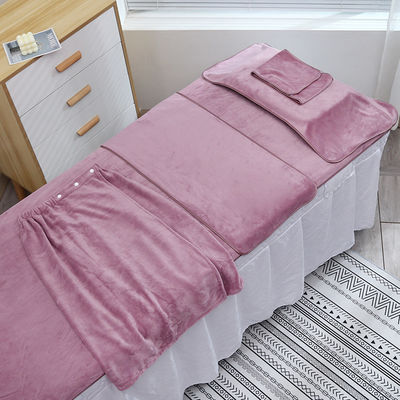 5 stukken van microfiber baddoek set perfect voor gezichtsreiniging en luxe spa behandeling