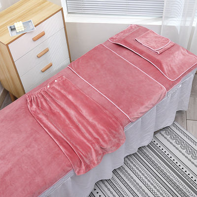 5 stukken van microfiber baddoek set perfect voor gezichtsreiniging en luxe spa behandeling