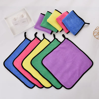 Autowashanddoek Coral Velvet Reiniging Absorberend Rag Microfiber Auto handdoek Custom 30*30cm