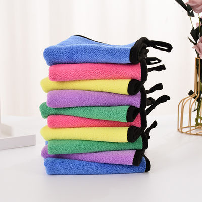 Autowashanddoek Coral Velvet Reiniging Absorberend Rag Microfiber Auto handdoek Custom 30*30cm