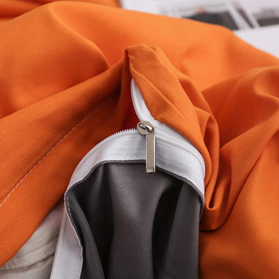 King size luxe beddengoed in solide kleur linnen en microvezel comfort Europese stijl