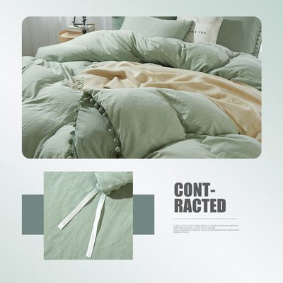 King Size Microfiber Bed Set met 30 graden wastemperatuur en 40 stoffen