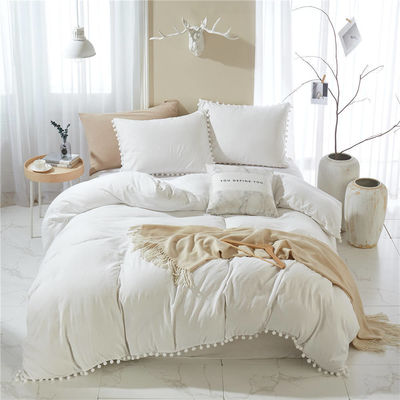 King Size Microfiber Bed Set met 30 graden wastemperatuur en 40 stoffen