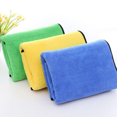 Hotel Huis Sport Vliegtuig Spa Koraal Vlies Autoverwas Handdoek Met Hoge Absorptie