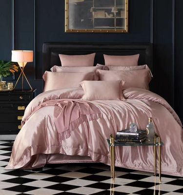 100% Pure Comforter sets Bedden Luxe zijde dekbed set voor Europese en Amerikaanse stijl