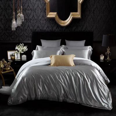 100% Pure Comforter sets Bedden Luxe zijde dekbed set voor Europese en Amerikaanse stijl
