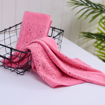 Sneldrogend 35*75cm rechthoekig Microfiber Printing Handdoek voor gezichtswassen Polyestervezel