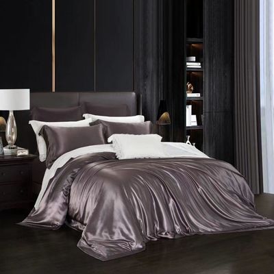 100% Pure Comforter sets Bedden Luxe zijde dekbed set voor Europese en Amerikaanse stijl