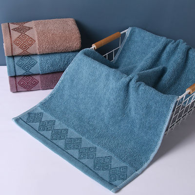 Handdoek puur katoen absorberend verdikte zachte plain cadeau huishoudelijk gezicht handdoek katoen