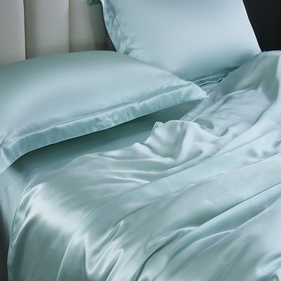 100% 6A Pure Silk Comforter Sets Bedden Luxe Silk Bedden Sets met Customized Logo