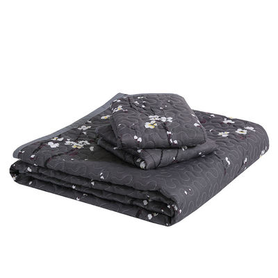 100% polyester patchwork quilt set 3 stukken beddengoed set met dekbed en lakensets