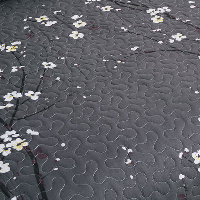 100% polyester patchwork quilt set 3 stukken beddengoed set met dekbed en lakensets