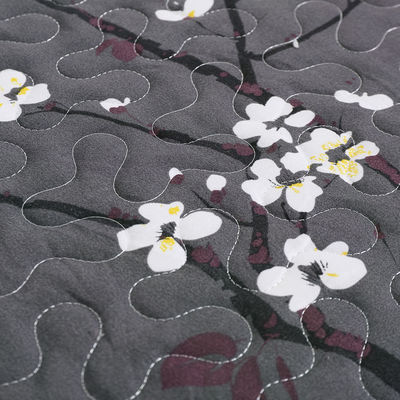 100% polyester patchwork quilt set 3 stukken beddengoed set met dekbed en lakensets
