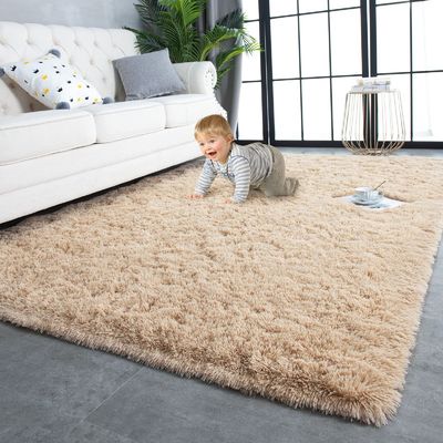 2024 Fluffy tapijten voor kinderen kamer slaapkamer kinderopvang kussen en logo aangepast logo