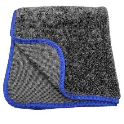 Gepersonaliseerd logo 700-1300gm Microfiber Twisted Loop Wash Towel voor Automotive Reiniging