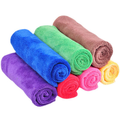 Logo Geaccepteerd Coral Fleece Dikker snel droog handdoek voor auto en bad reiniging ALLE leeftijden