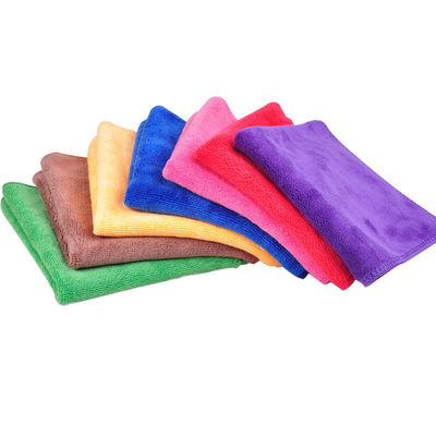 Logo Geaccepteerd Coral Fleece Dikker snel droog handdoek voor auto en bad reiniging ALLE leeftijden