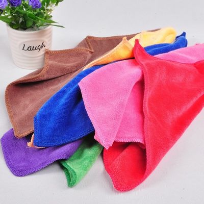 Logo Geaccepteerd Coral Fleece Dikker snel droog handdoek voor auto en bad reiniging ALLE leeftijden