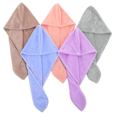 Op maat gemaakte printerontwerpen Elastische Microfiber Turban Handdoek Wrap voor het drogen van het haar in de douche