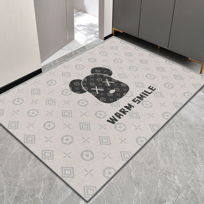 2024 Mat Luxe Logo Gepersonaliseerde deurmat met gekussend ontwerp en aangepaste kleur
