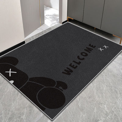 2024 Mat Luxe Logo Gepersonaliseerde deurmat met gekussend ontwerp en aangepaste kleur