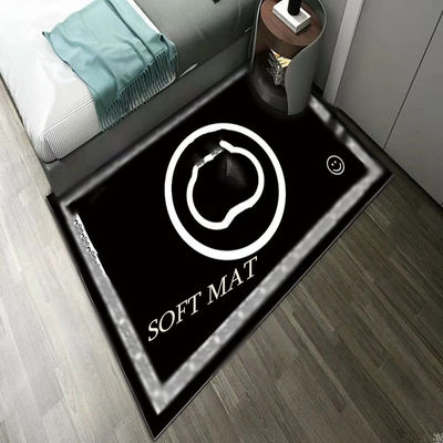2024 Mat Luxe Logo Gepersonaliseerde deurmat met gekussend ontwerp en aangepaste kleur