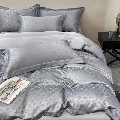 Polyester / Linnen / Katoen Luxe Jacquard beddengoed sets Collecties 4 Pcs Comforter