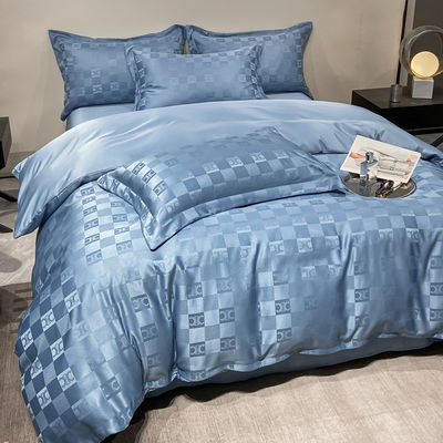 Polyester / Linnen / Katoen Luxe Jacquard beddengoed sets Collecties 4 Pcs Comforter