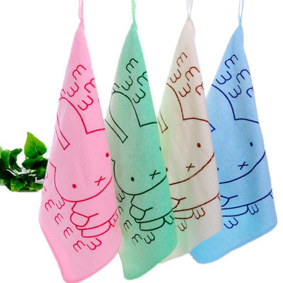 Keuken Microfiber Kinderhanddoek 25*25cm Zachte absorberende reinigingshanddoek voor kinderen