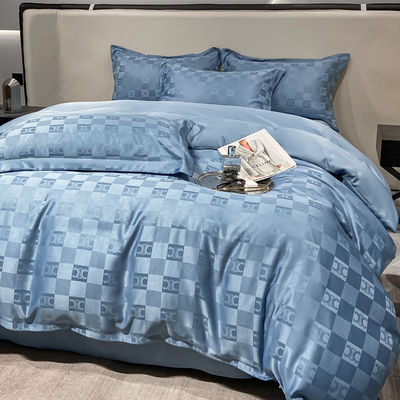 Polyester / Linnen / Katoen Luxe Jacquard beddengoed sets Collecties 4 Pcs Comforter