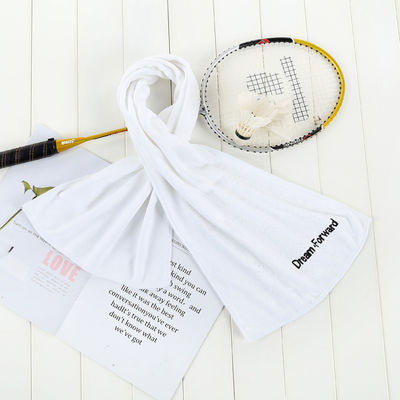 Multicolor Laser Marking Printing Embroidery Microfiber Strandhanddoek voor fitness