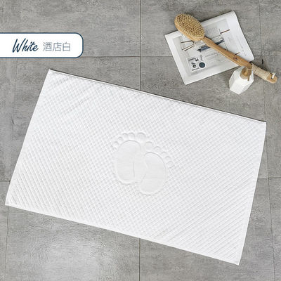 Hotel Badkamer Niet-slip Mat Puur katoen voor douche kamer Absorberende Voet Mat Huis Wasbaar