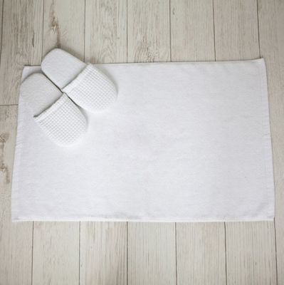 Hotel Badkamer Niet-slip Mat Puur katoen voor douche kamer Absorberende Voet Mat Huis Wasbaar