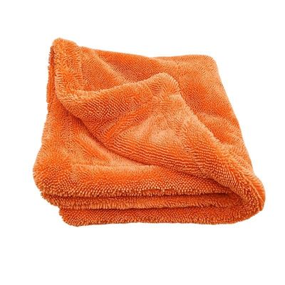Gepersonaliseerde kleur Spun-plaats Technologie Microfiber Plush Twist Handdoeken voor autostoeltjes drogen