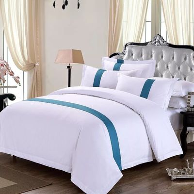 Willekeurig ontworpen dekens comfortabel slaap hotel beddengoed set met 40 Count katoenen stof
