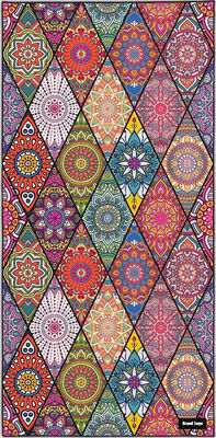 Custom Microfiber Outdoor Strand Handdoek met QUICK-DRY Absorptie en Printed Design