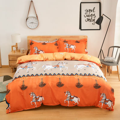 Gepersonaliseerde polyester bedden met 2 kussens en een rits