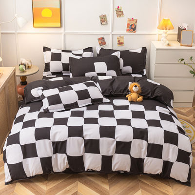 Gepersonaliseerde polyester bedden met 2 kussens en een rits