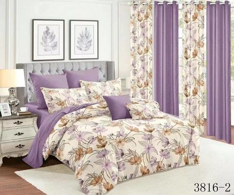 2023 Bedroom King Size Kerstbedden set met bevestigd laken en 200TC draad tellen