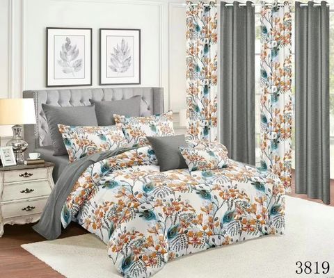 2023 Bedroom King Size Kerstbedden set met bevestigd laken en 200TC draad tellen