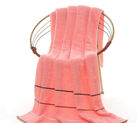 Alle leeftijdsgroepen 70*140 cm Puur katoen grote baddoek met uitstekende waterabsorptie