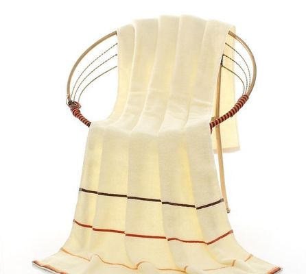 Alle leeftijdsgroepen 70*140 cm Puur katoen grote baddoek met uitstekende waterabsorptie