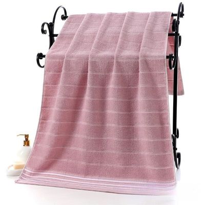 70*140 cm katoenen meervoudige sectie donkere absorberende volwassen borst baddoek voor mannen en vrouwen